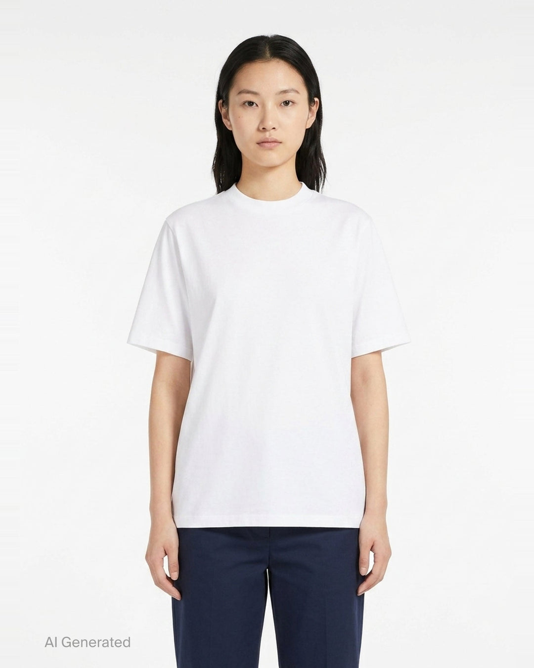 Cotton Basic Short Sleeve Tee | Jil Sander | Club21 - front