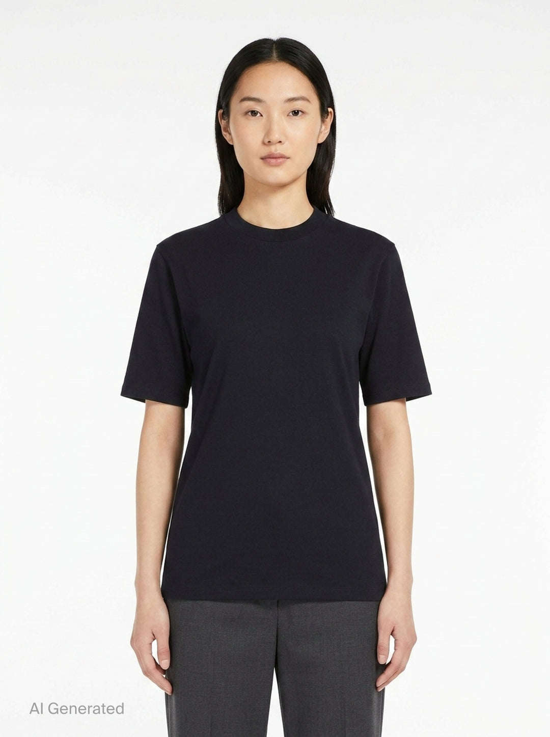 Cotton Basic Short Sleeve Tee | Jil Sander | Club21 - front