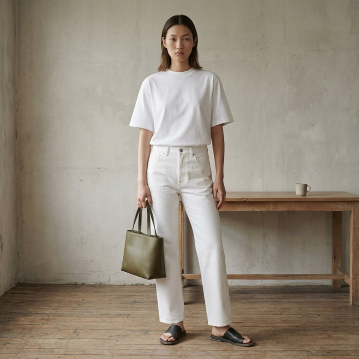 Cotton Basic Short Sleeve Tee | Jil Sander | Club21 - lifestyle