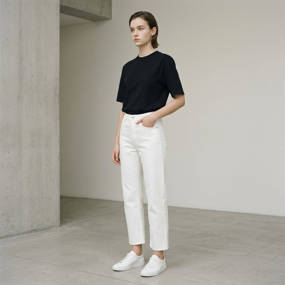 Cotton Basic Short Sleeve Tee | Jil Sander | Club21 - lifestyle