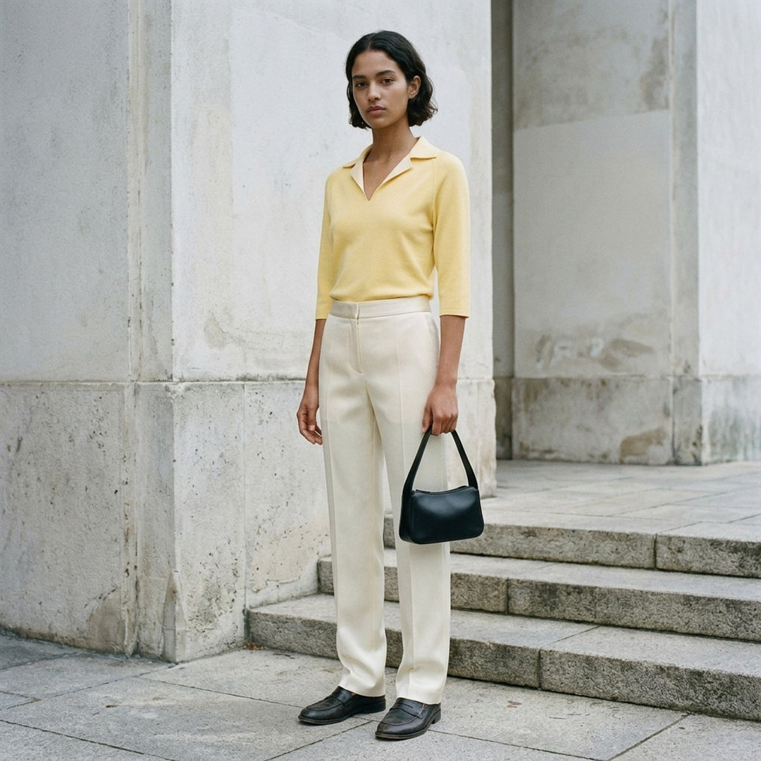 Double Face Short Sleeve Polo | Jil Sander | Club21 - lifestyle