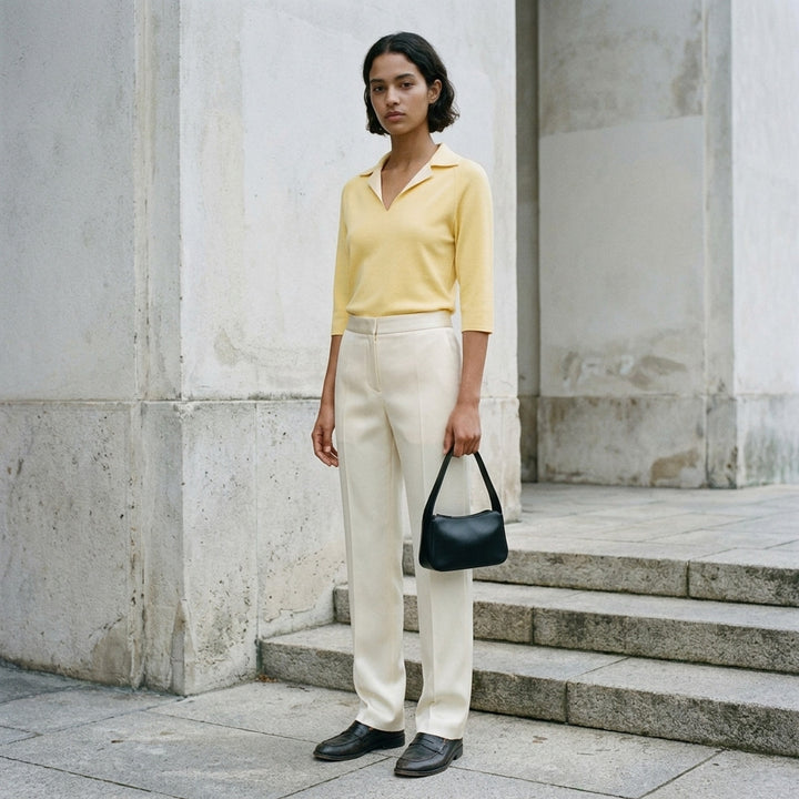 Double Face Short Sleeve Polo | Jil Sander | Club21 - lifestyle