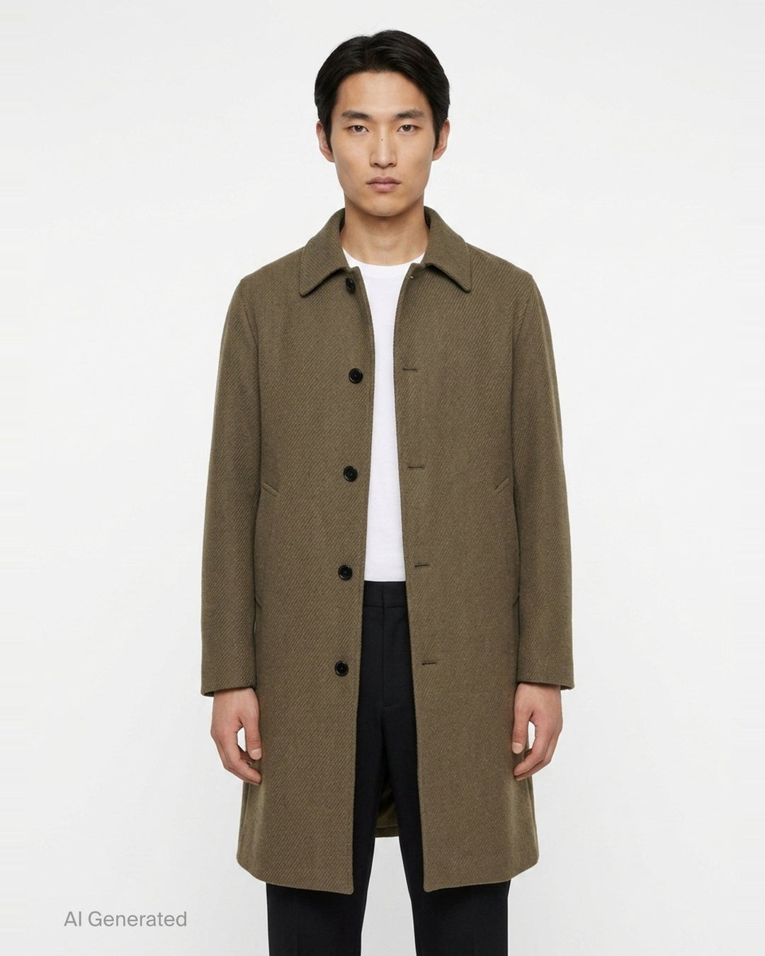 Double Split Overcoat | Jil Sander | Club21 - front