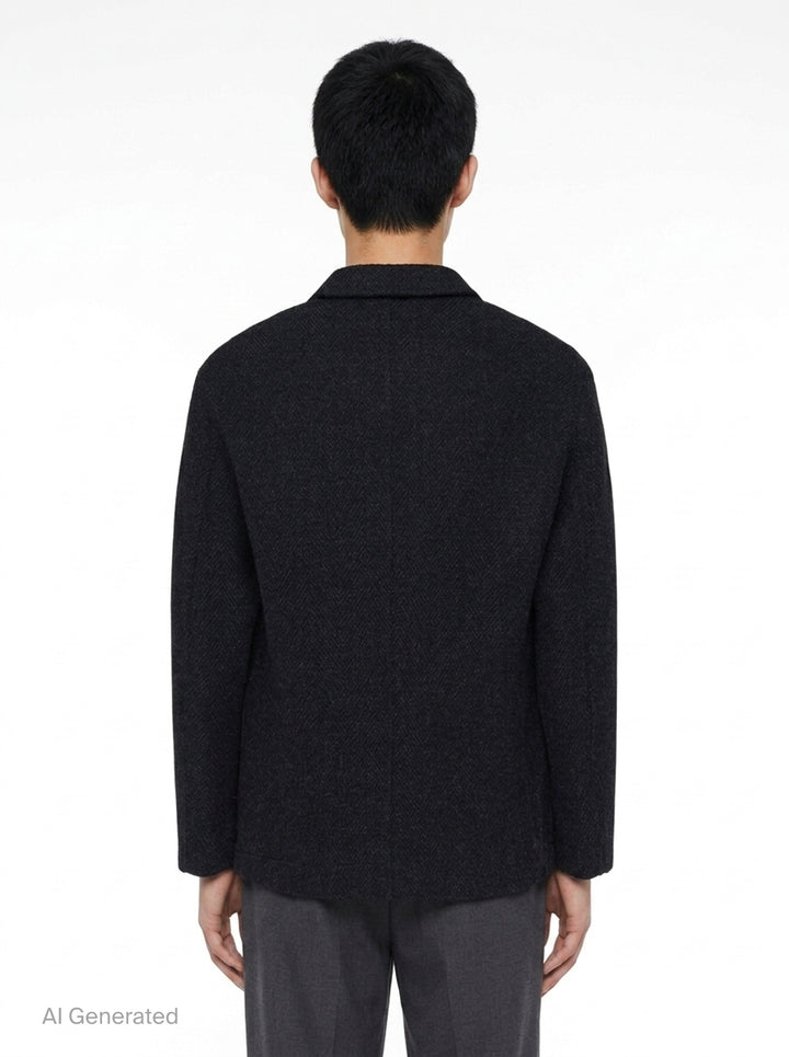Double Split Sport Jacket | Jil Sander | Club21 - back