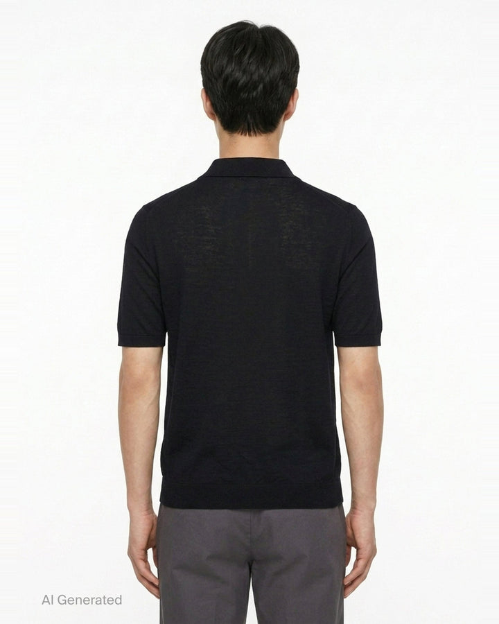 Extrafine Classic Polo | Jil Sander | Club21 - back