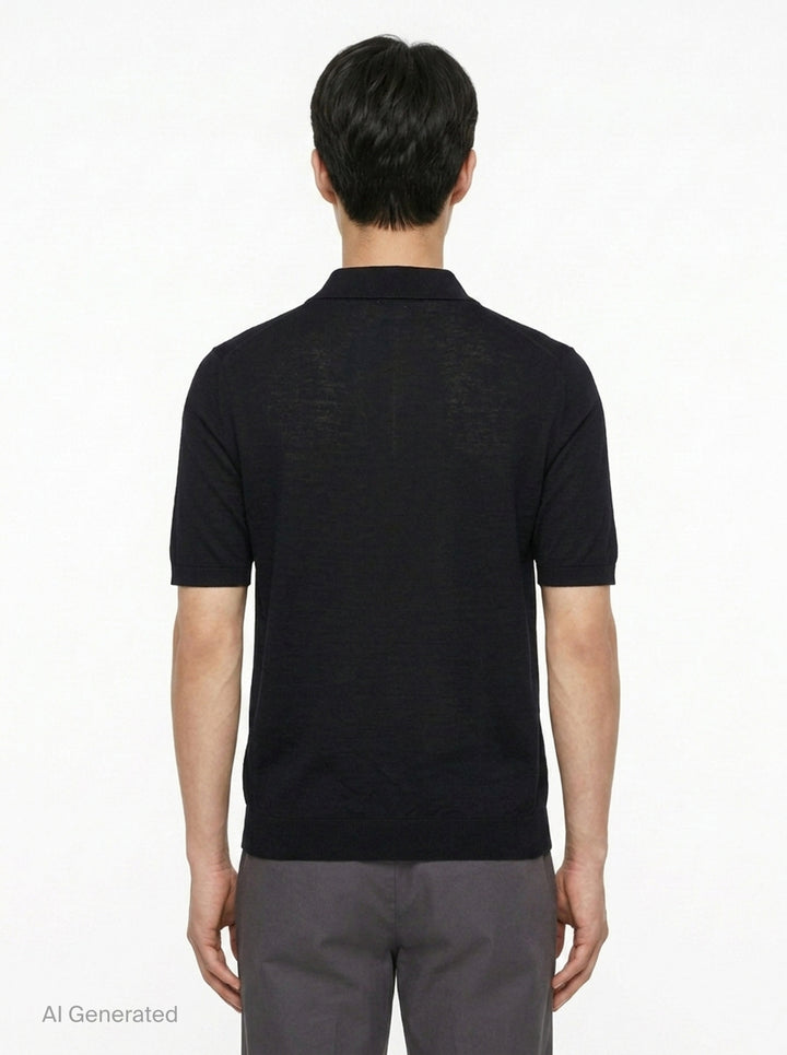 Extrafine Classic Polo | Jil Sander | Club21 - back