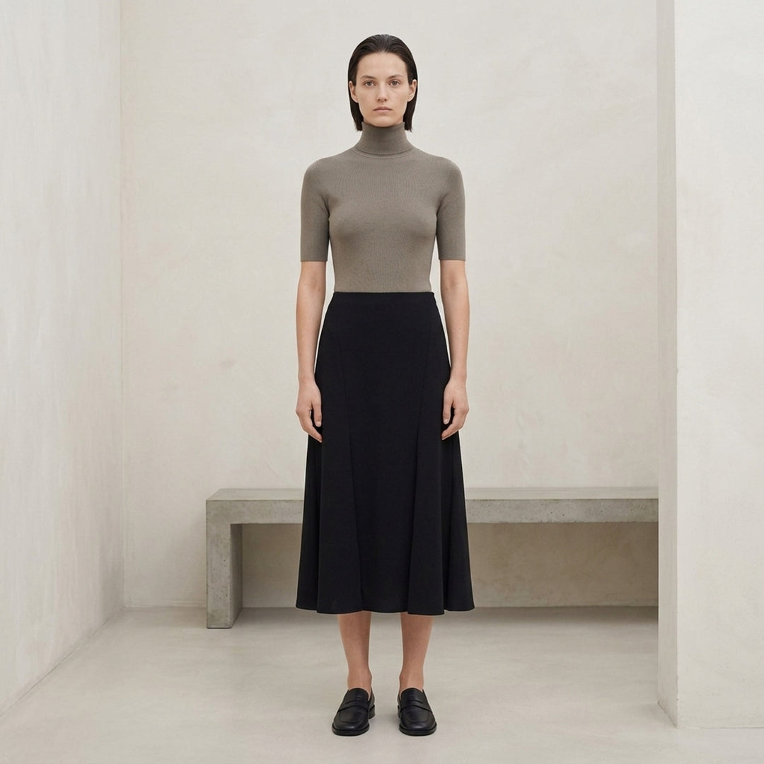 Fine Technical Short Sleeve Turtleneck | Jil Sander | Club21 - lifestyle