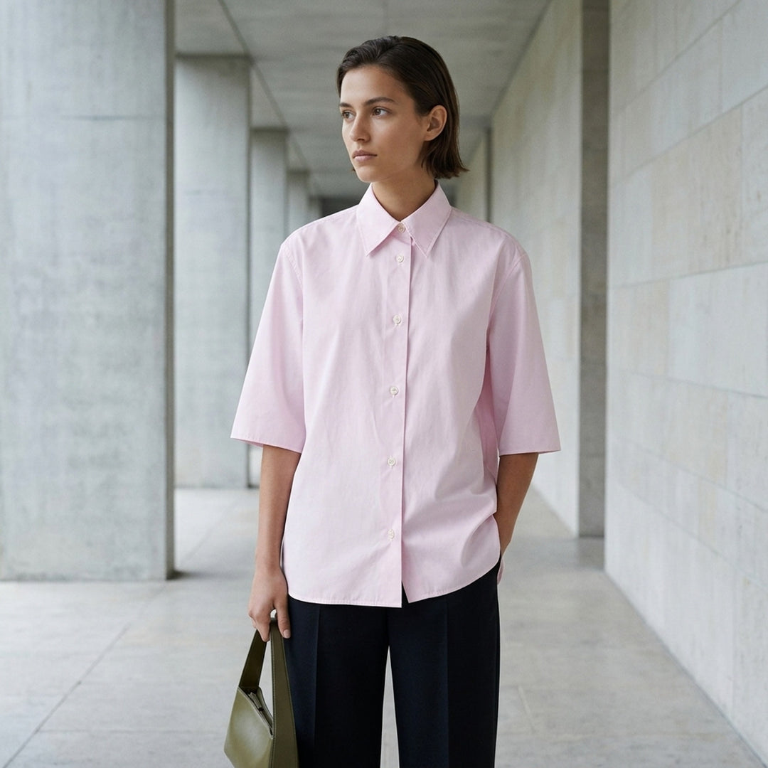 Light Cotton Poplin Shirt | Jil Sander | Club21 - lifestyle