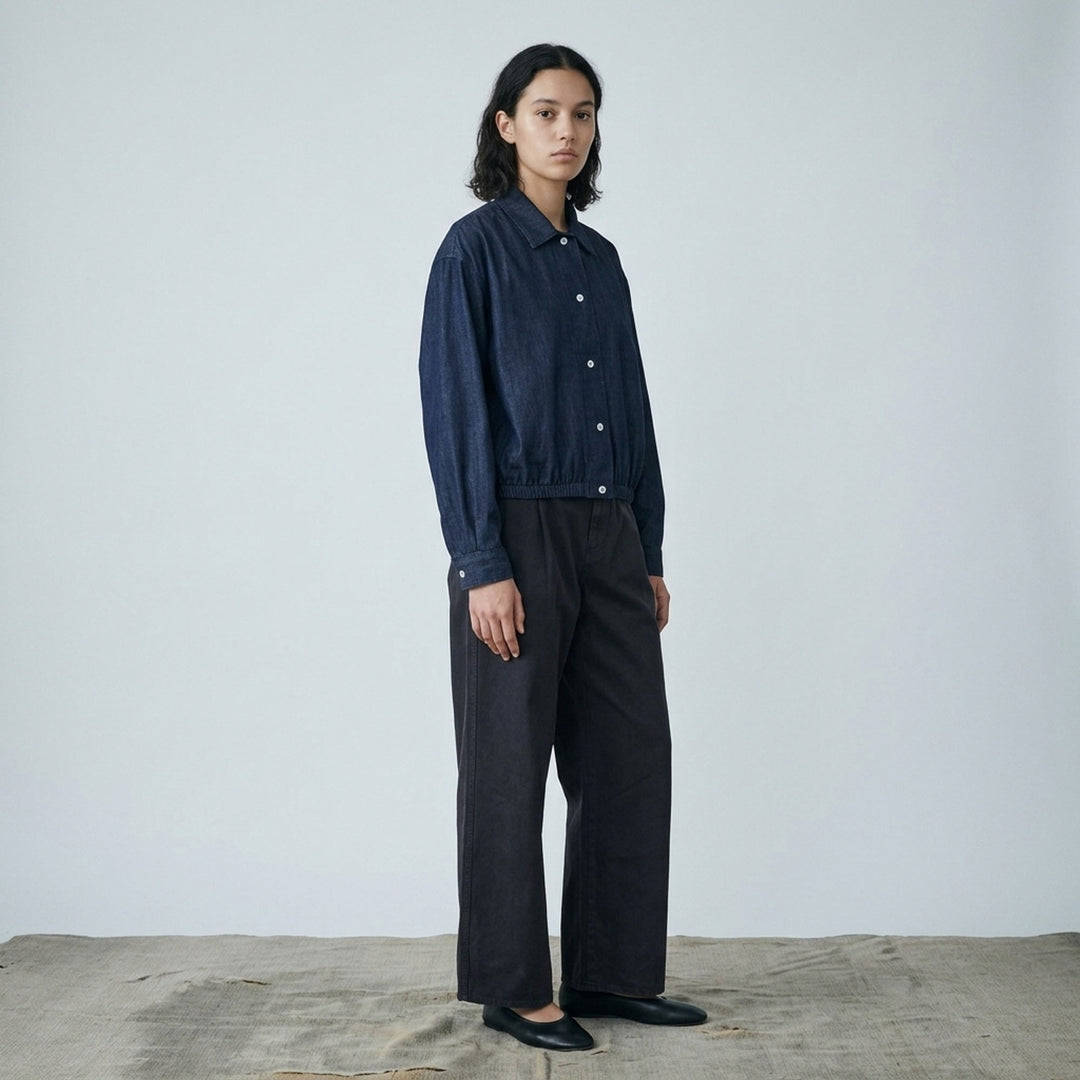 Lightweight Denim Blouson Jacket | Jil Sander | Club21 - lifestyle