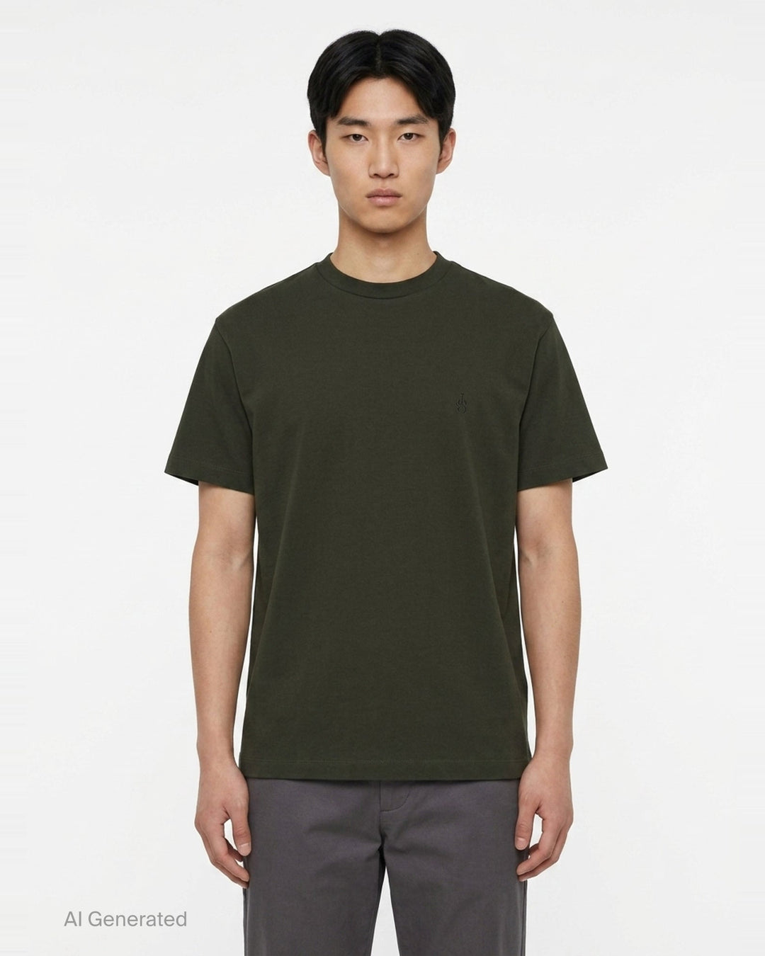 Organic Short Sleeve Tee | Jil Sander | Club21 - front