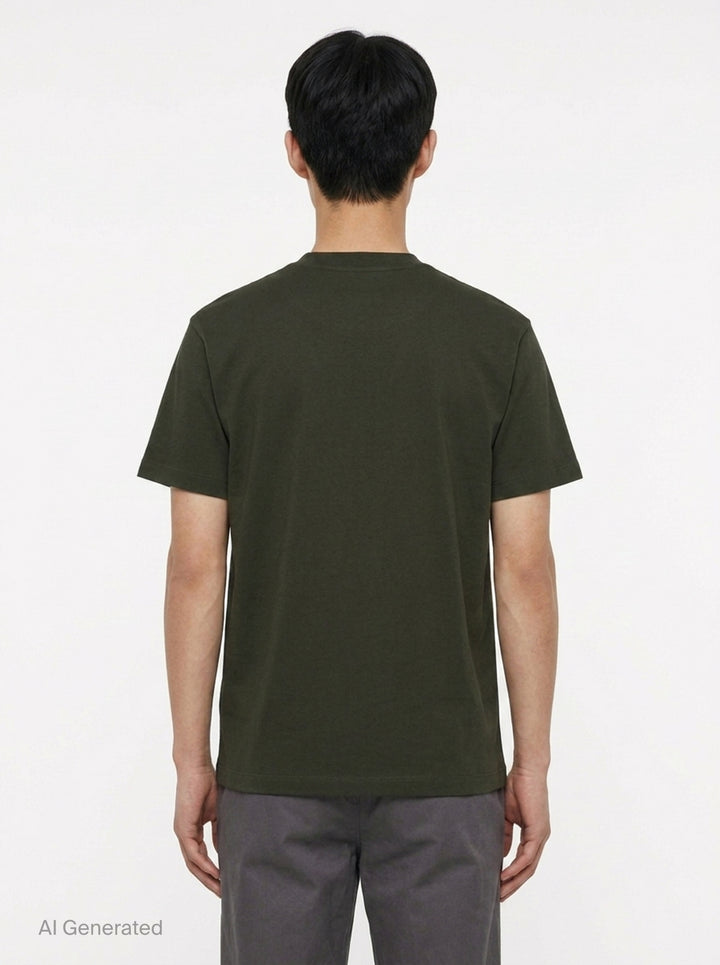 Organic Short Sleeve Tee | Jil Sander | Club21 - back