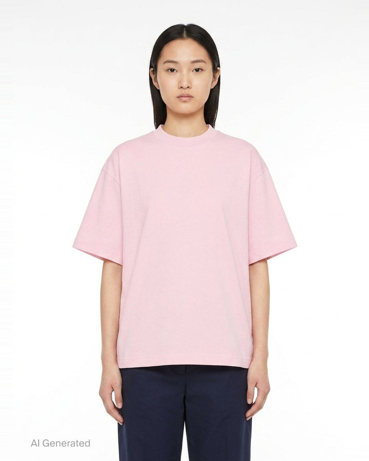 Plain Cotton Short Sleeve Tee | Jil Sander | Club21 - front