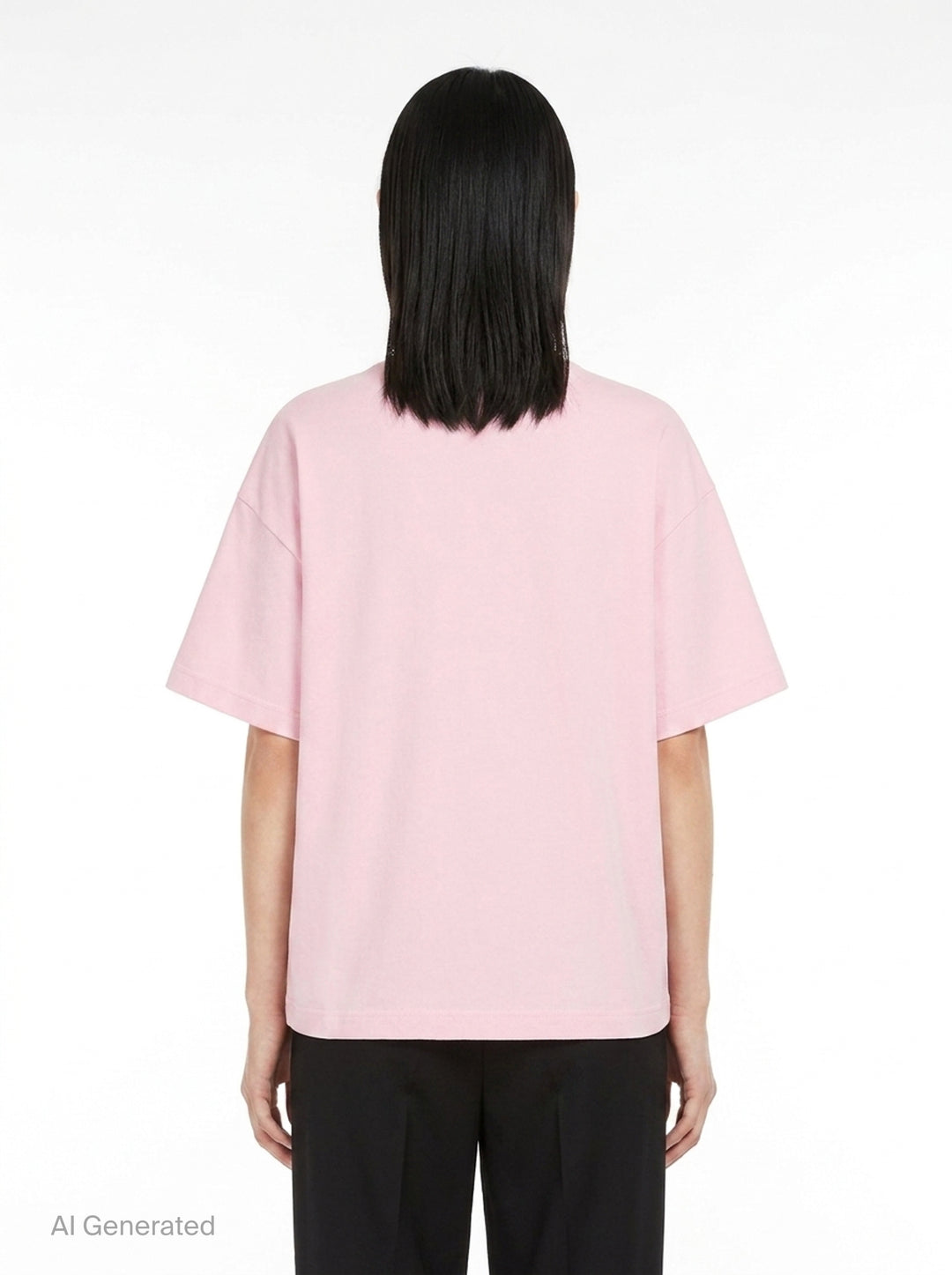 Plain Cotton Short Sleeve Tee | Jil Sander | Club21 - back