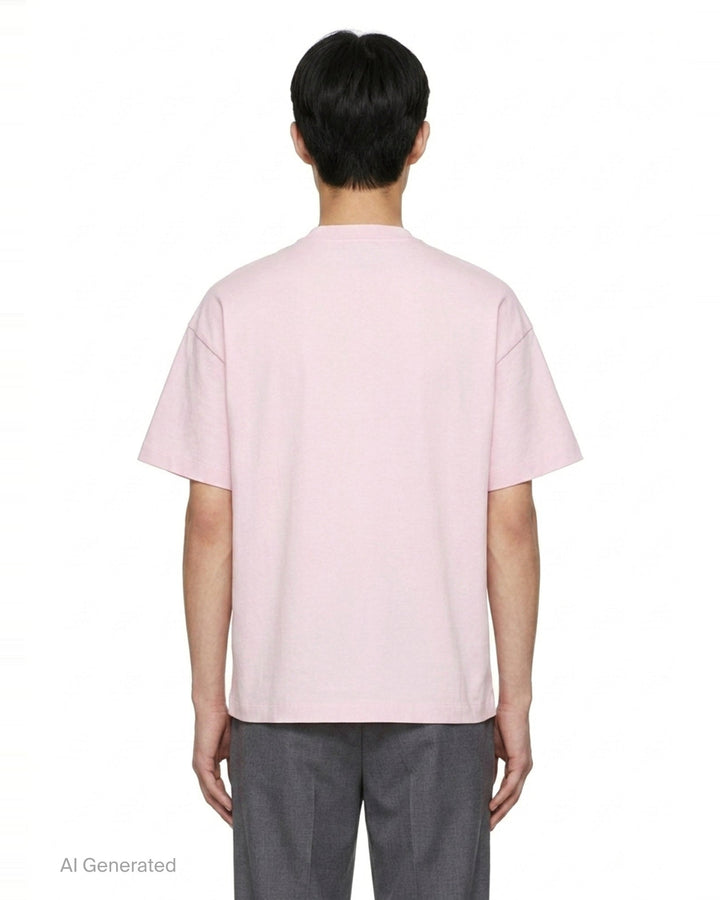 Plain Cotton Short Sleeve Tee | Jil Sander | Club21 - back
