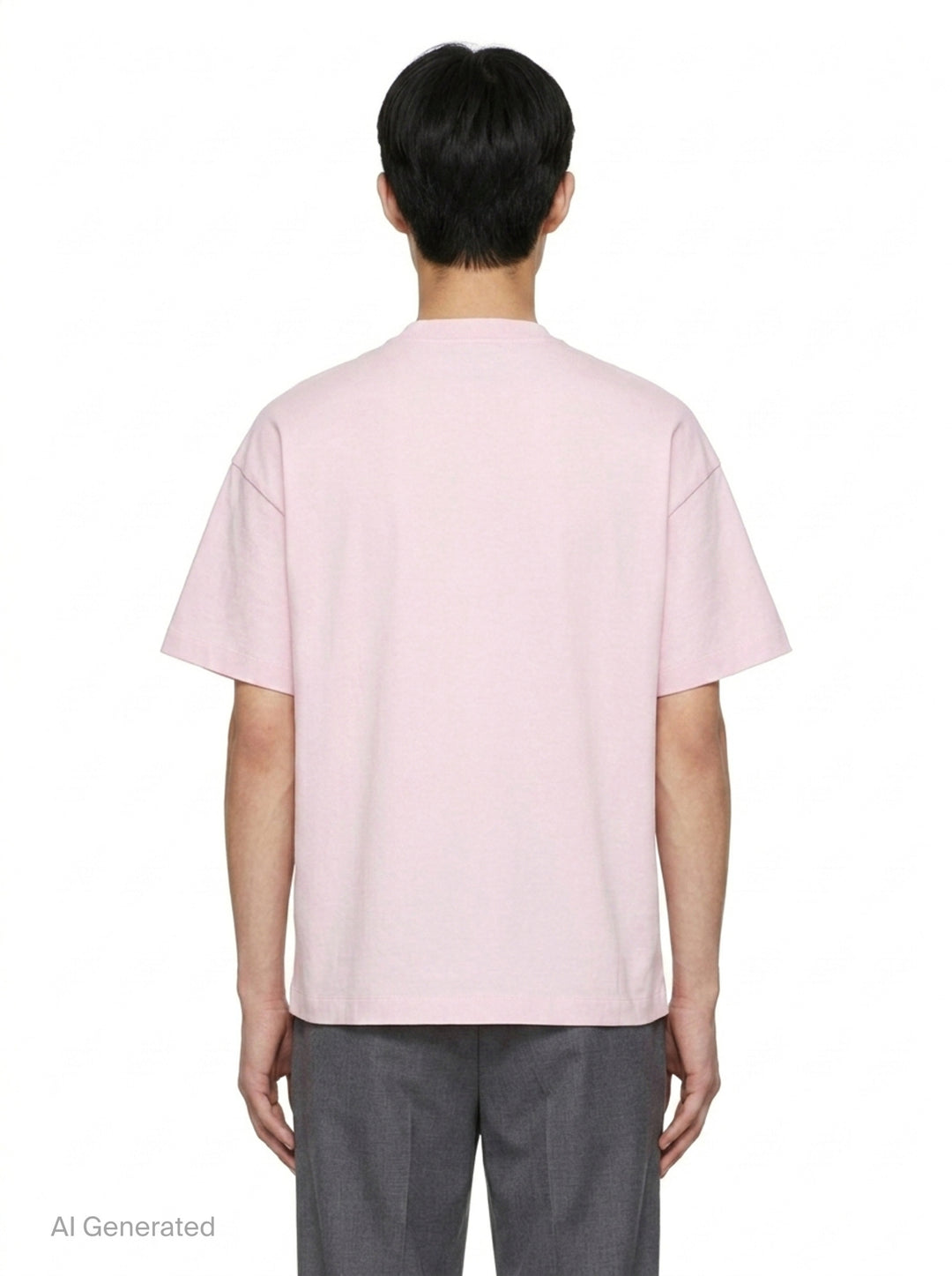 Plain Cotton Short Sleeve Tee | Jil Sander | Club21 - back
