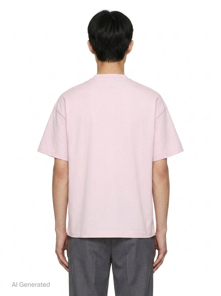 Plain Cotton Short Sleeve Tee | Jil Sander | Club21 - back