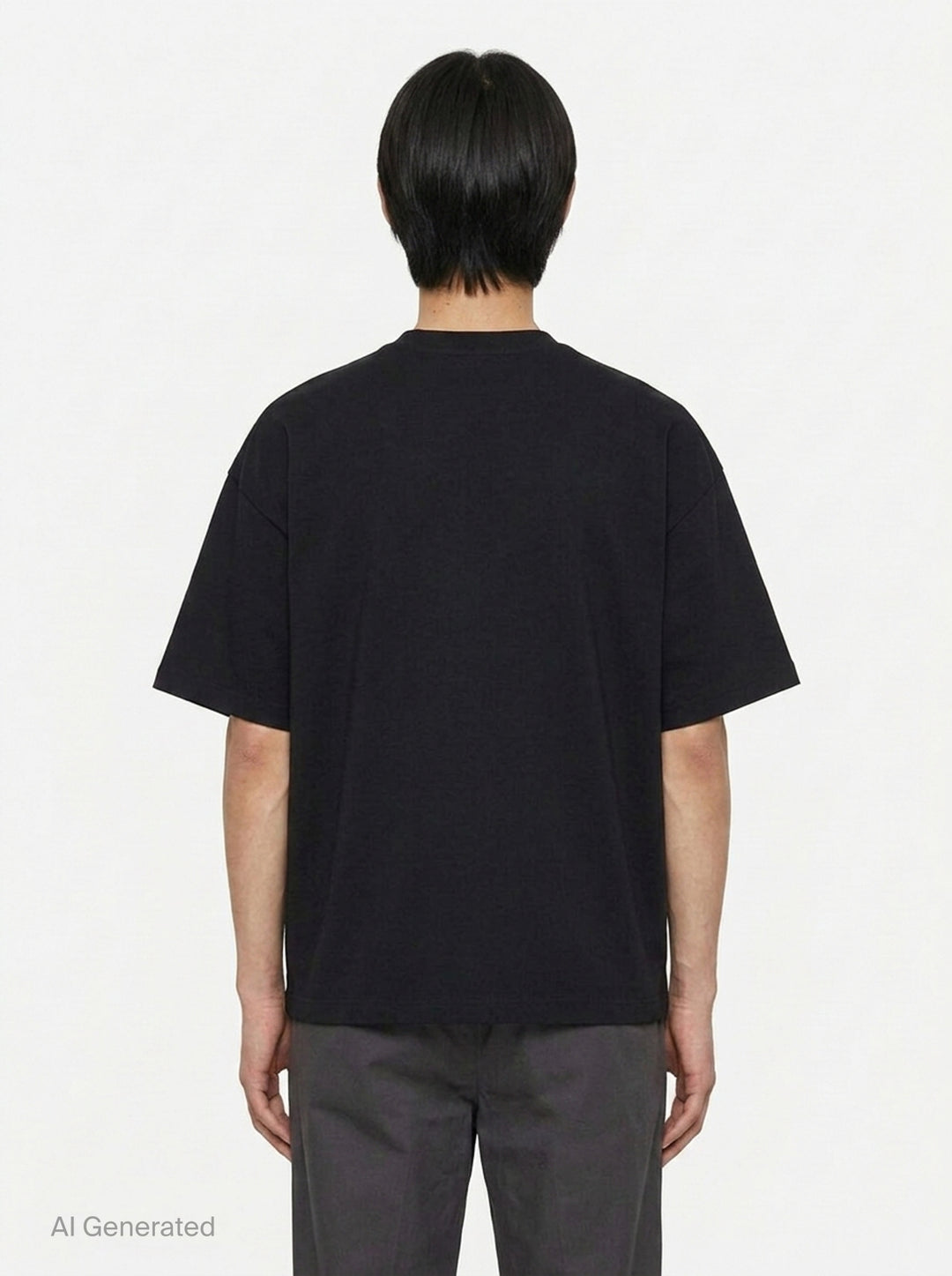 Plain Cotton Short Sleeve Tee | Jil Sander | Club21 - back
