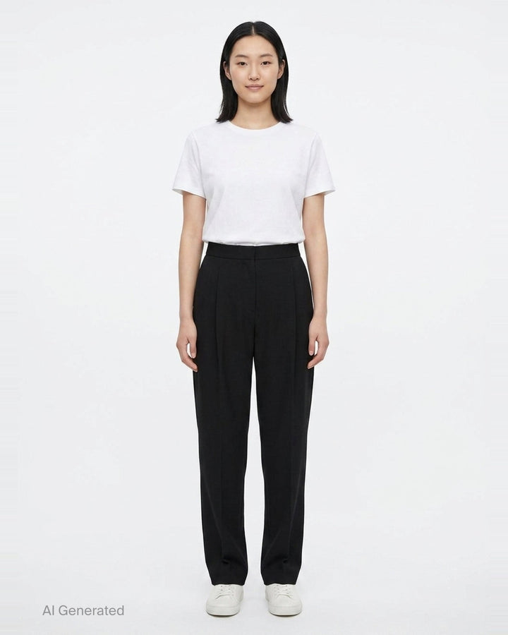 Sharp Wool Trousers | Jil Sander | Club21 - front