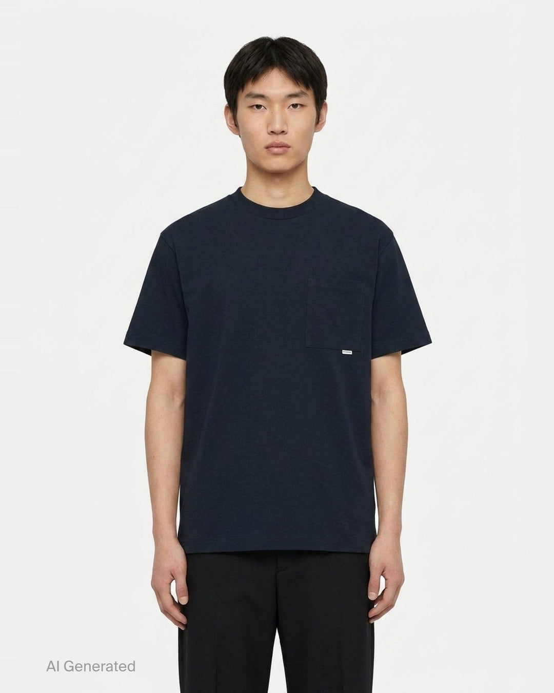 Short Sleeve Pocket Tee | Jil Sander | Club21 - front
