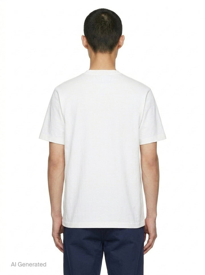 Short Sleeve Pocket Tee | Jil Sander | Club21 - back