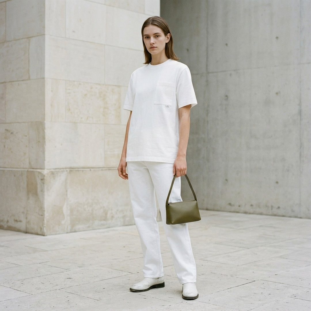 Short Sleeve Pocket Tee | Jil Sander | Club21 - lifestyle