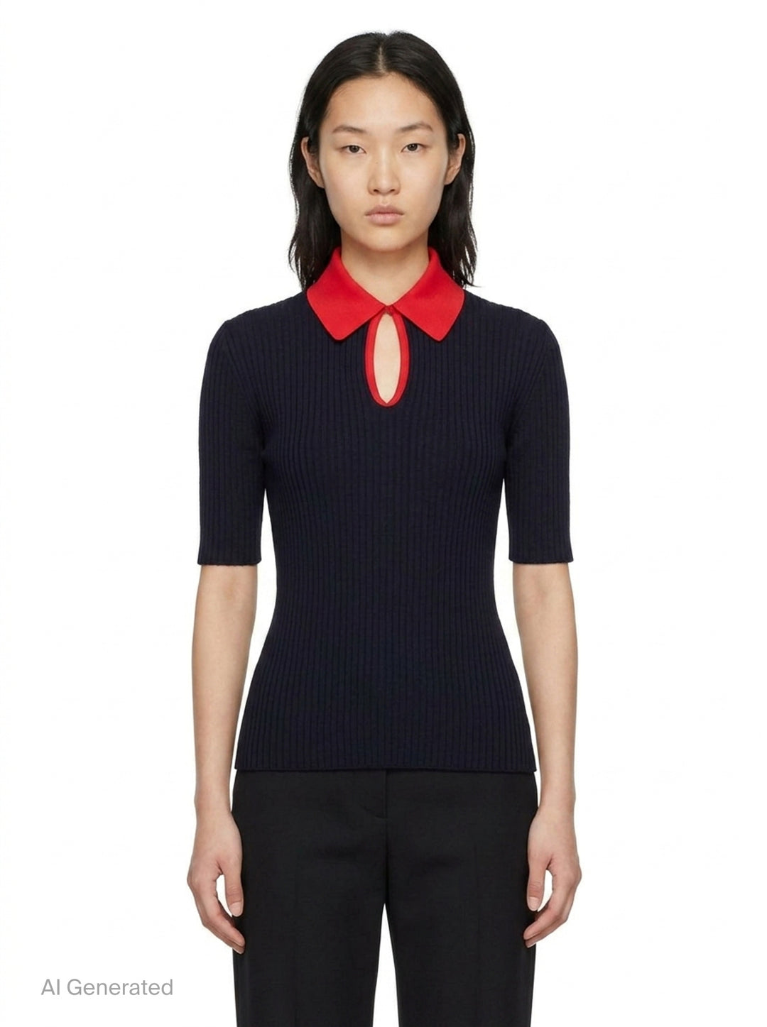 Short Sleeve Polo Shirt | Jil Sander | Club21 - front