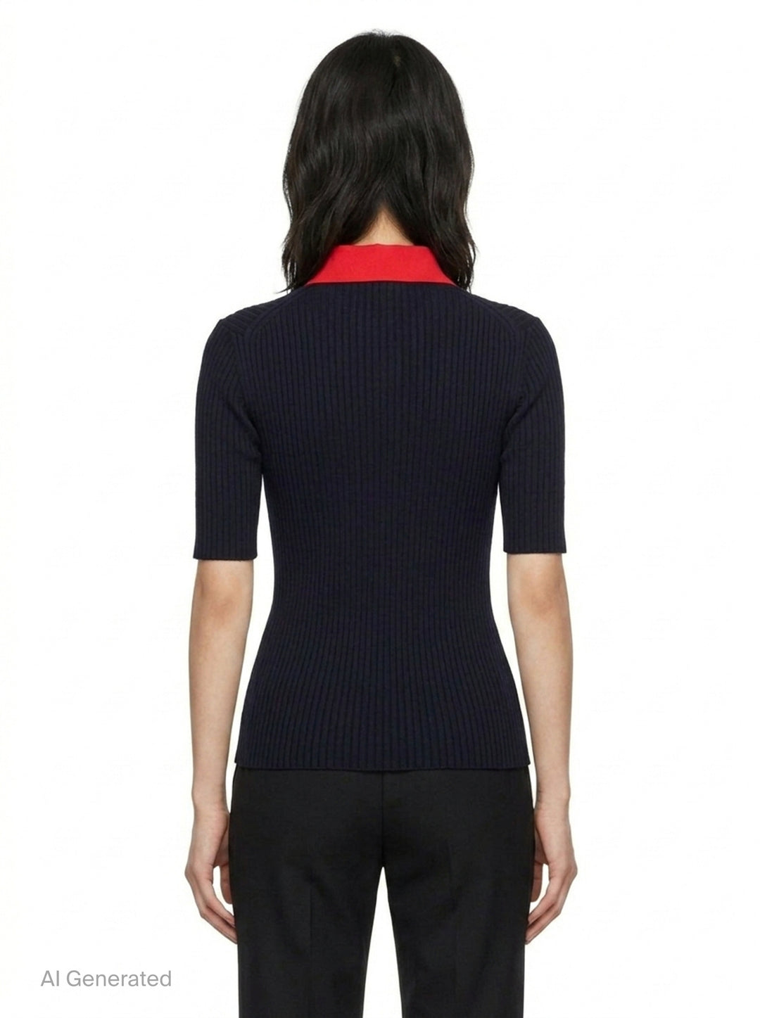 Short Sleeve Polo Shirt | Jil Sander | Club21 - back