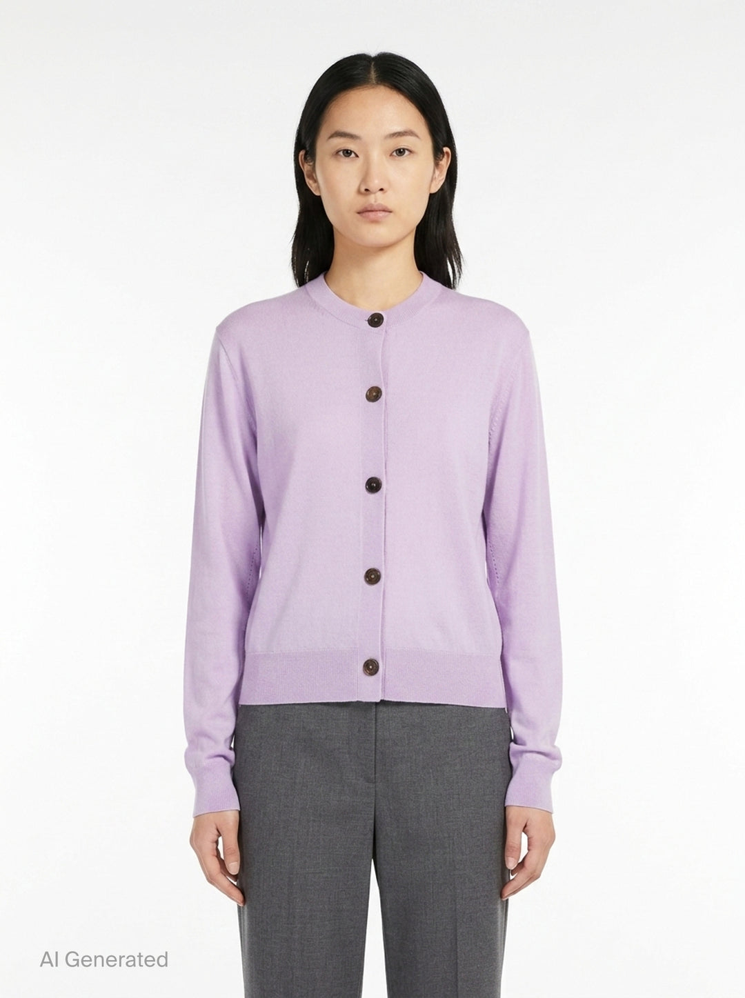 Superfine Long Sleeve Cardigan | Jil Sander | Club21 - front