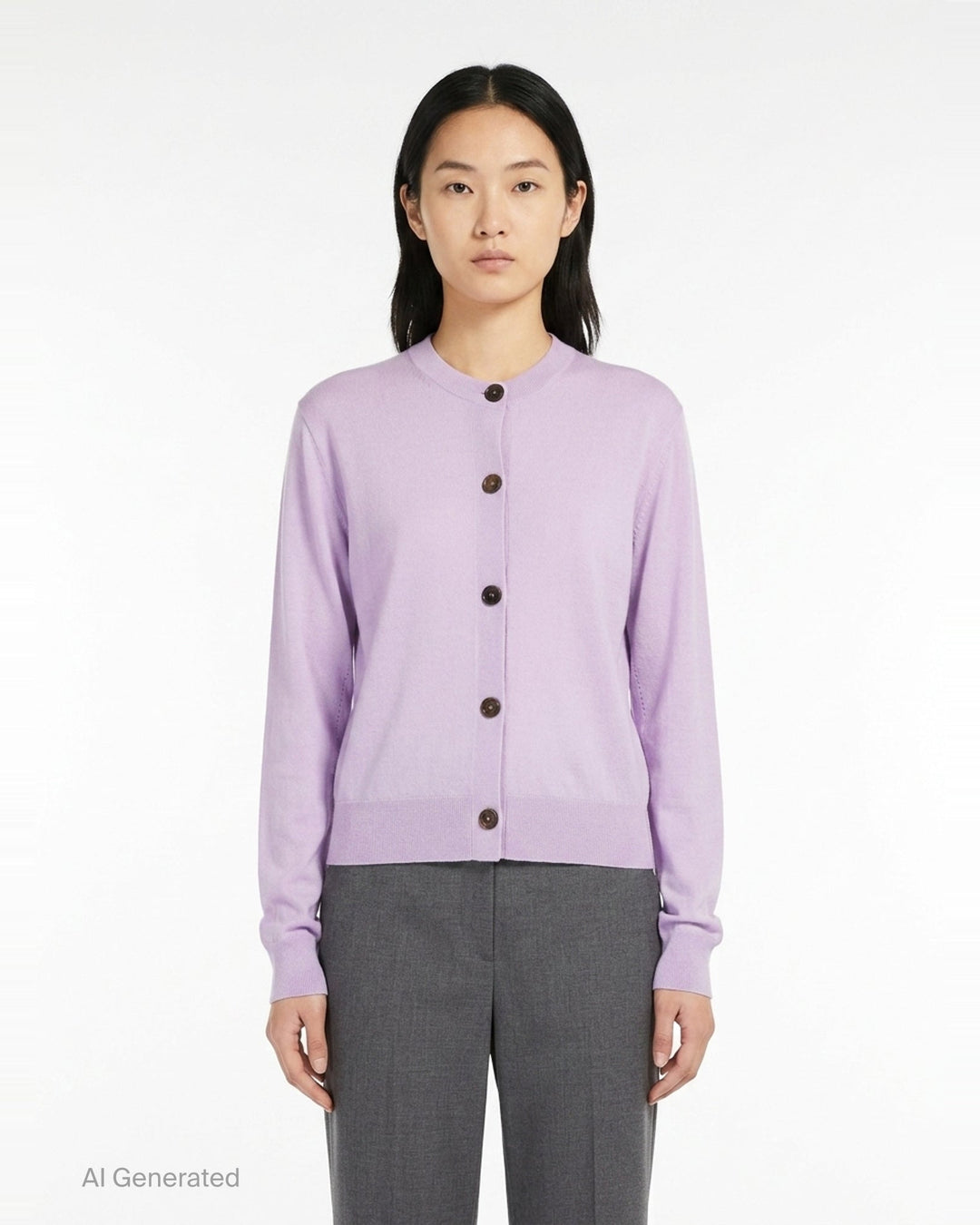 Superfine Long Sleeve Cardigan | Jil Sander | Club21 - front
