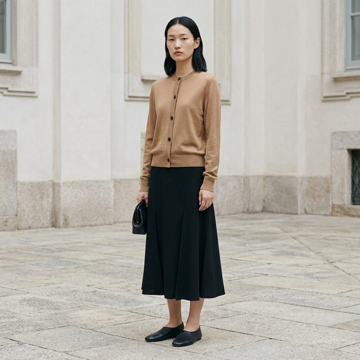 Superfine Long Sleeve Cardigan | Jil Sander | Club21 - lifestyle
