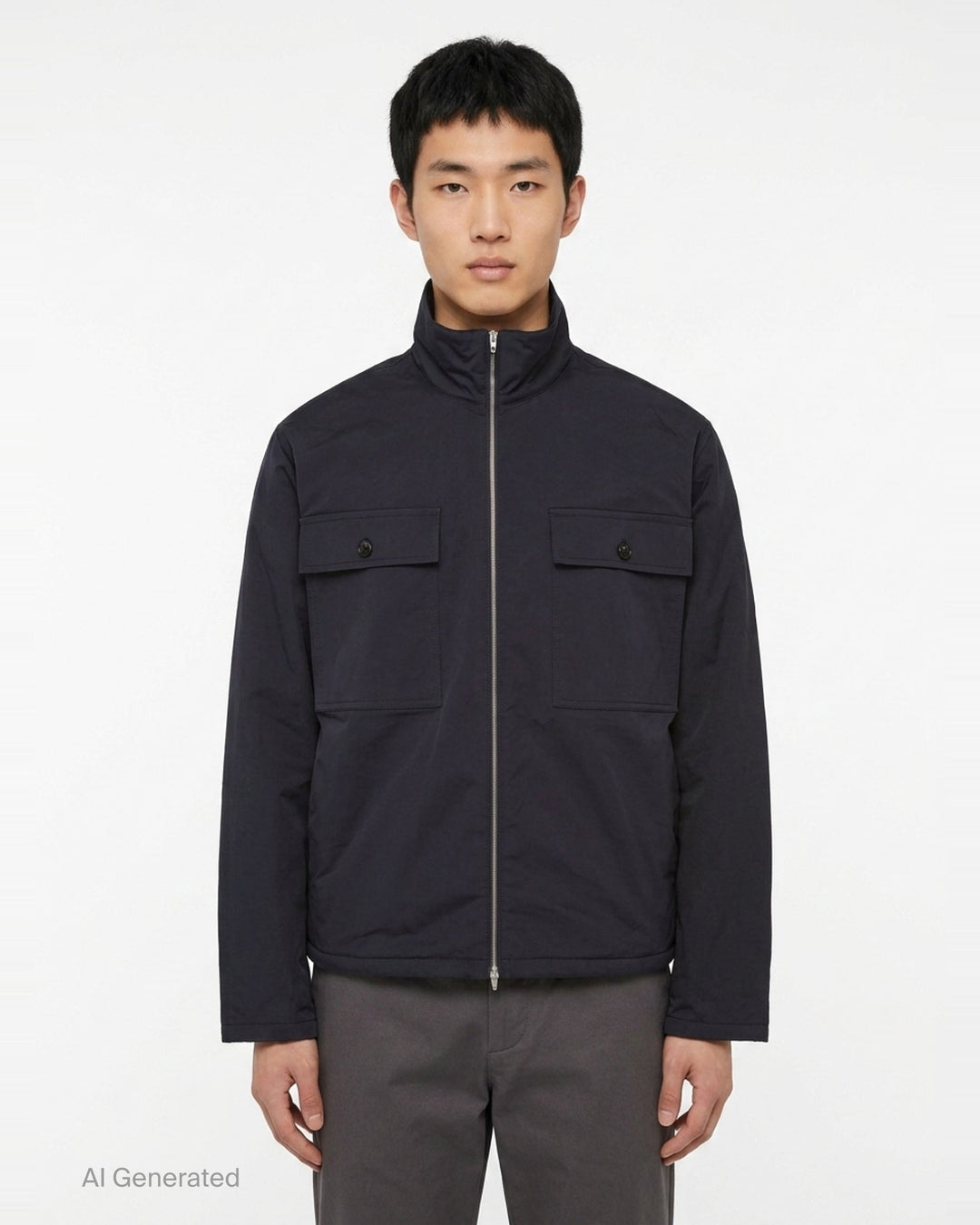 Water Repellent Blouson Jacket | Jil Sander | Club21 - front