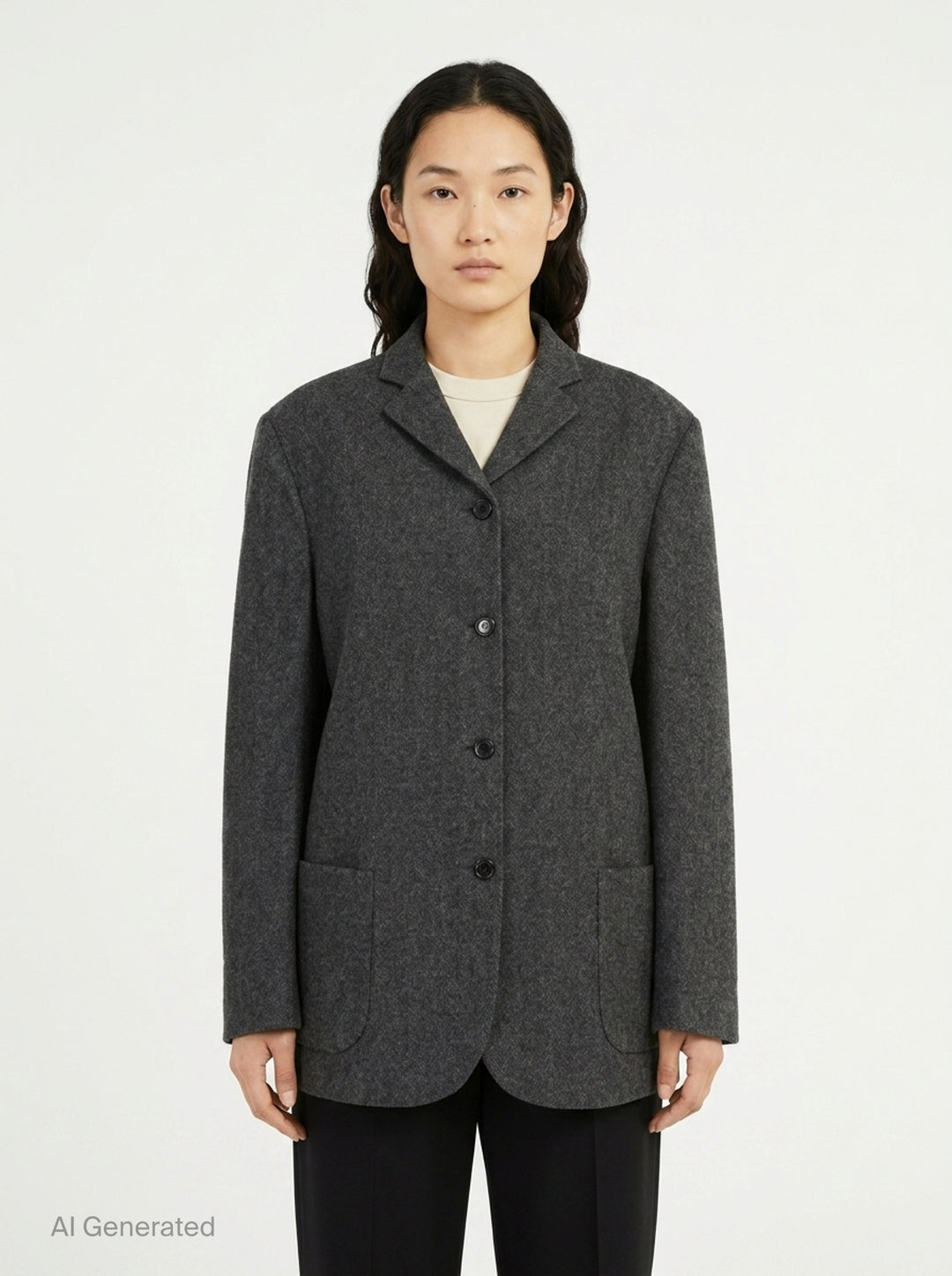 Wool Blazer Coat | Jil Sander | Club21 - front