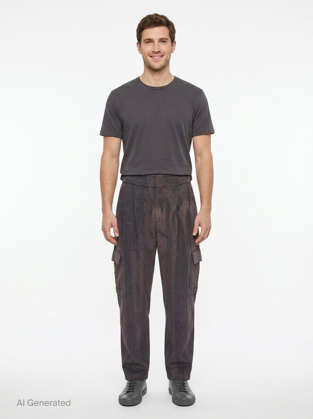 Sun-Bleached Pleated Trousers | JiyongKim | Club21 - front