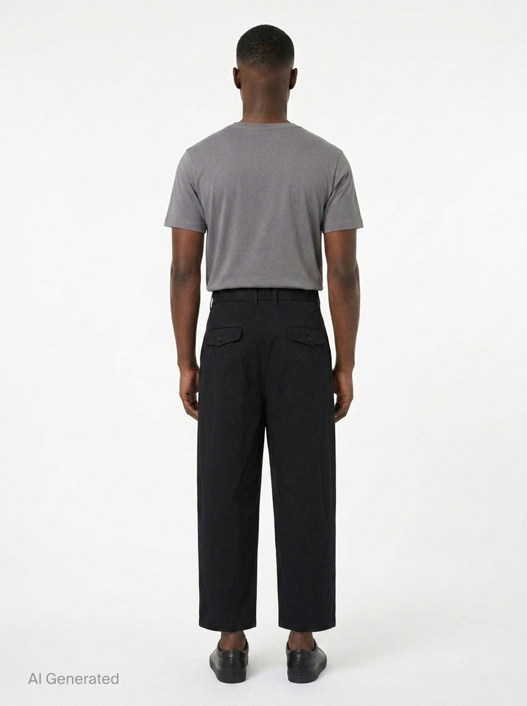 Garment Dyed Pleated Pants | Junya Watanabe | Club21 - back