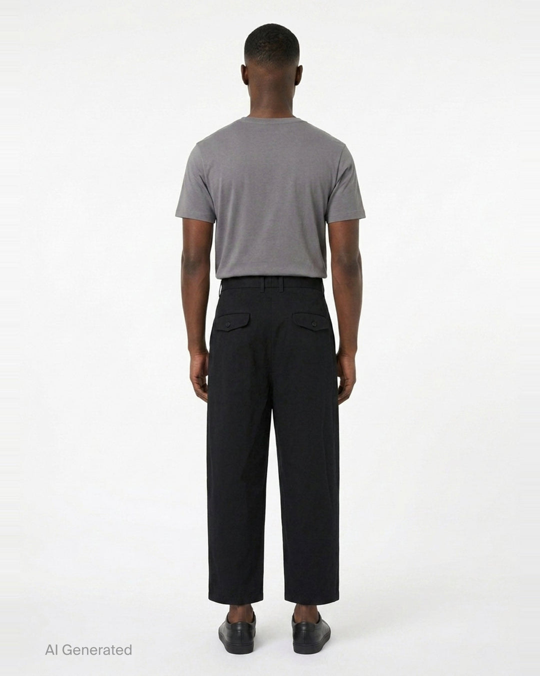 Garment Dyed Pleated Pants | Junya Watanabe | Club21 - back