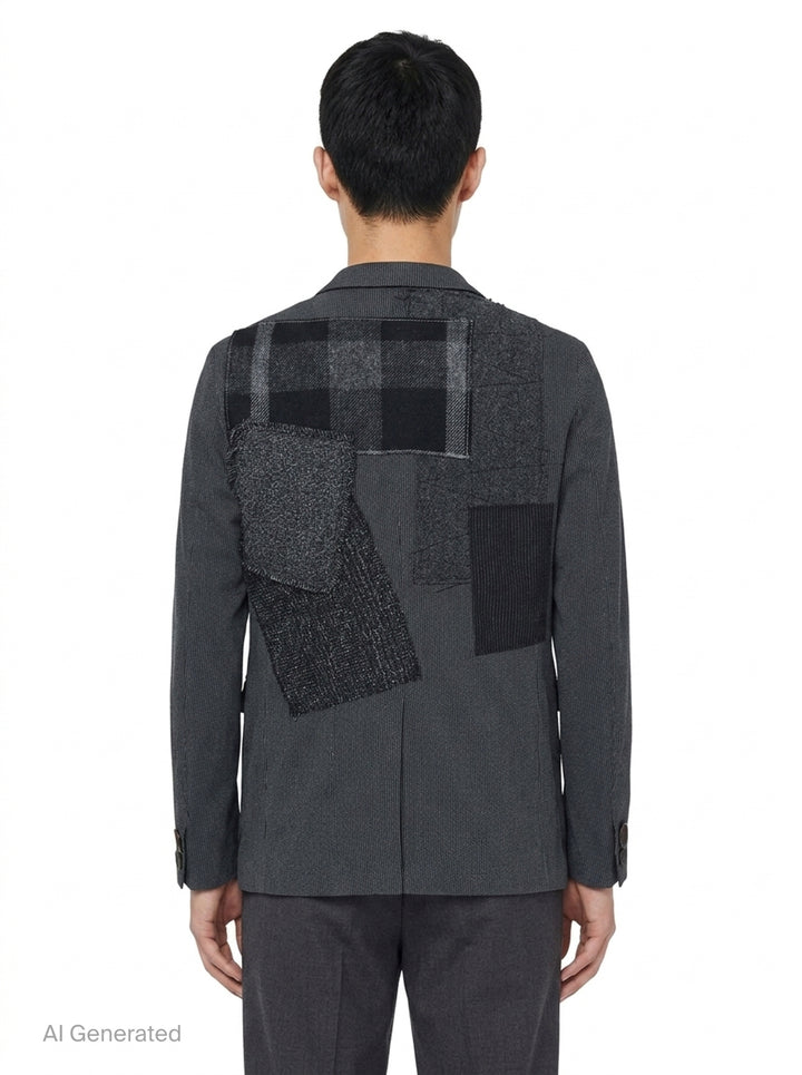 Herringbone Blazer | Junya Watanabe | Club21 - back