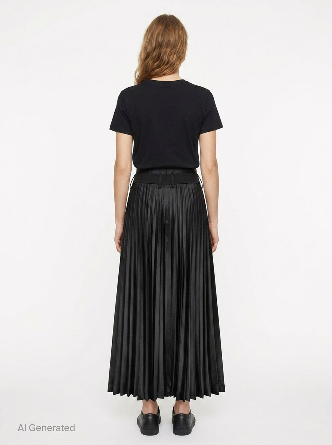 Pleated Wide-Leg Cropped Trousers | Junya Watanabe | Club21 - back