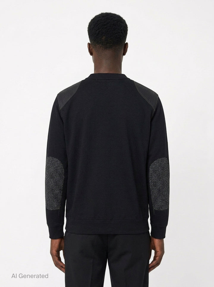 Wool Jersey Cowhide Cardigan | Junya Watanabe | Club21 - back