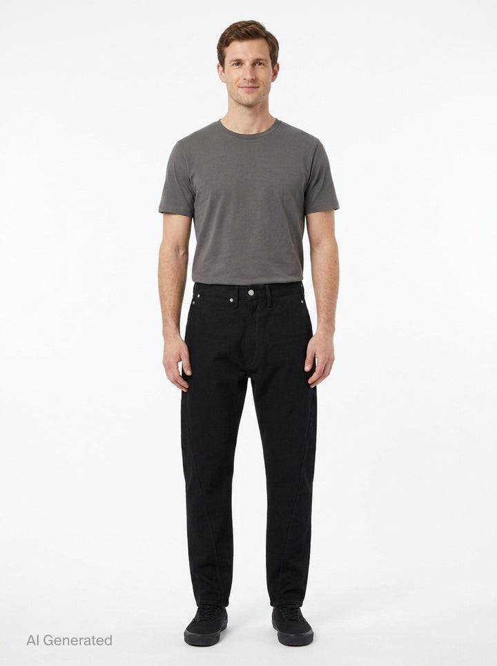 Wool Serge Tapered Pants | Junya Watanabe | Club21 - front