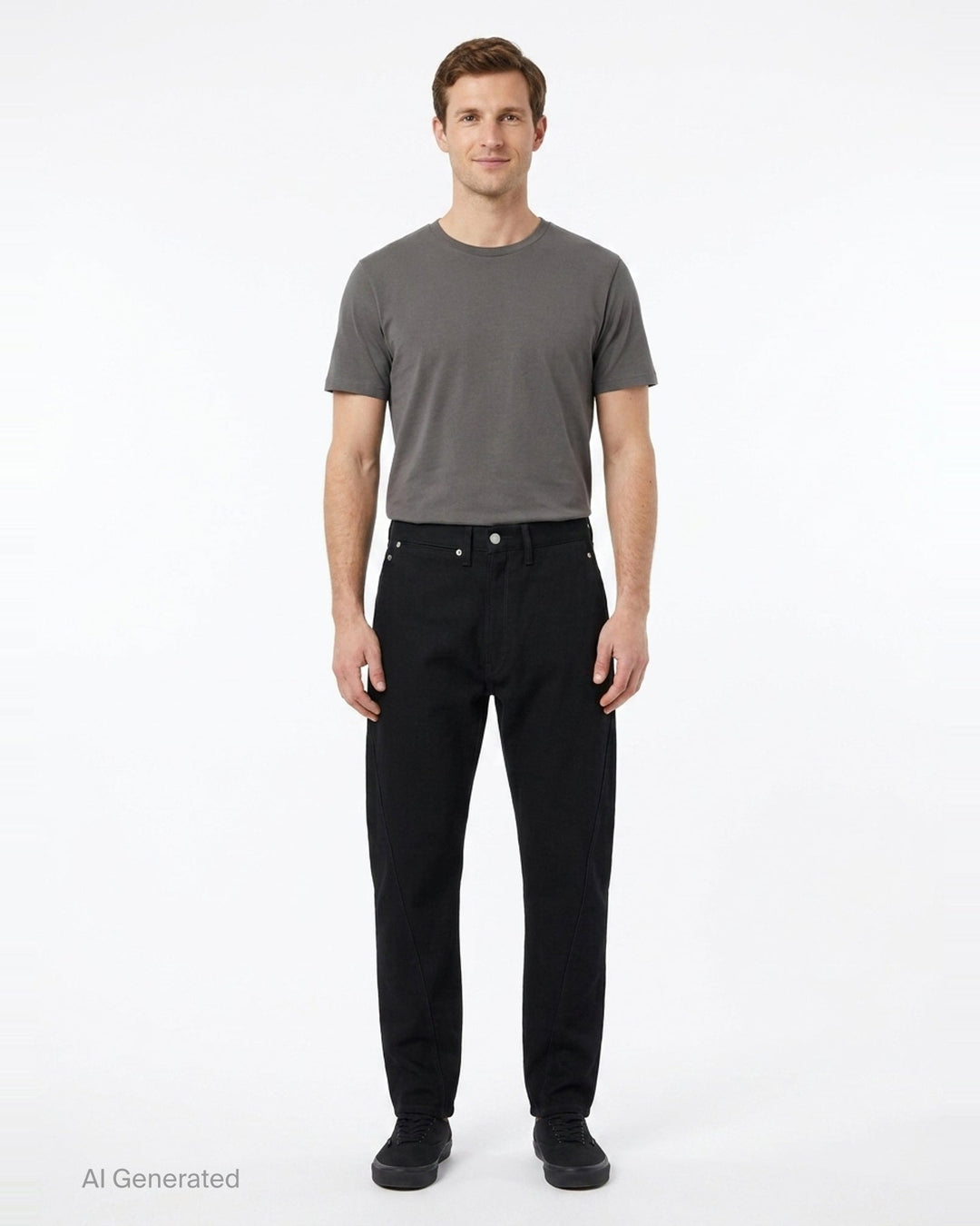 Wool Serge Tapered Pants | Junya Watanabe | Club21 - front