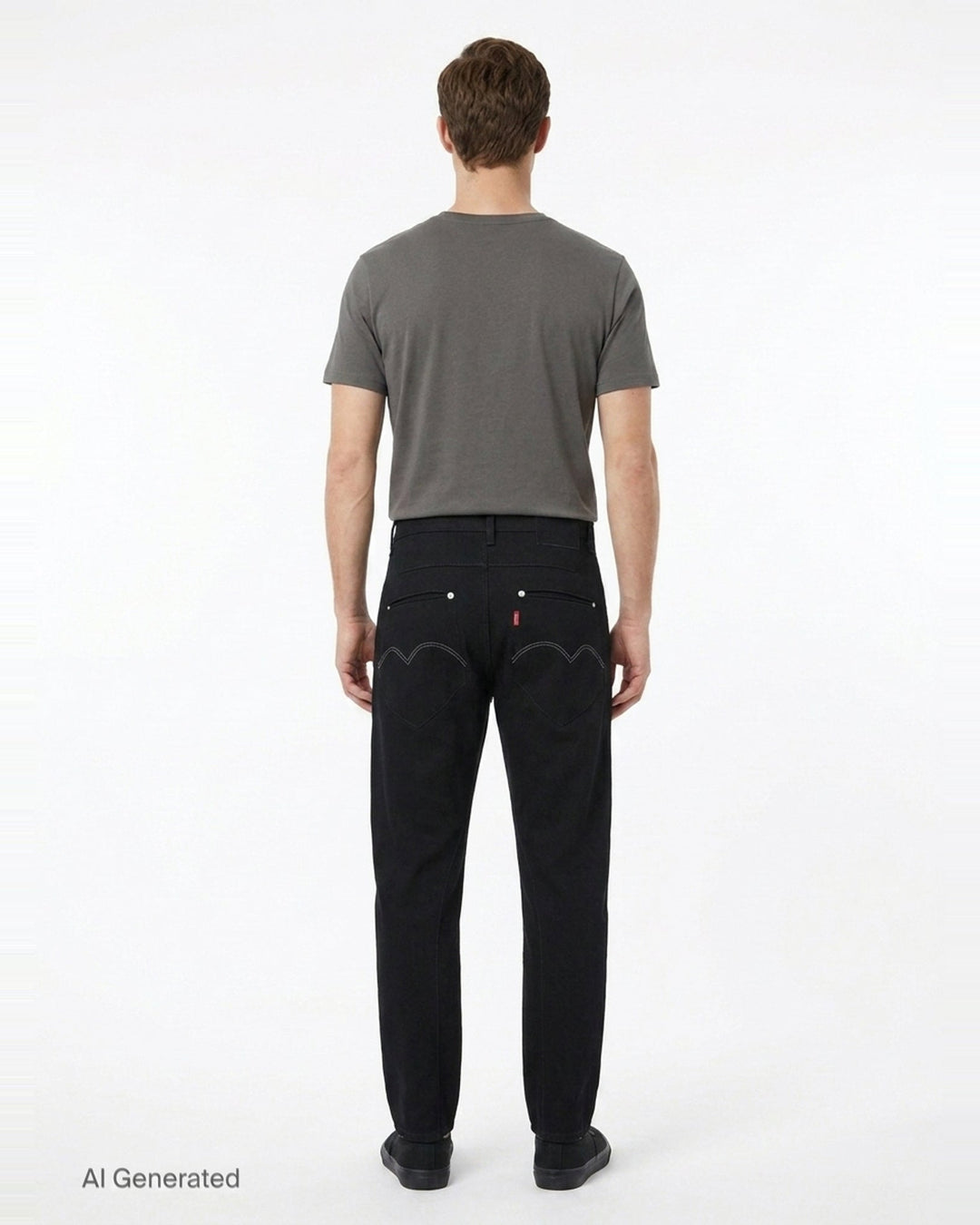 Wool Serge Tapered Pants | Junya Watanabe | Club21 - back