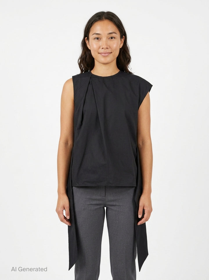 Sculptural Sleeveless Top | JW Anderson | Club21 - front