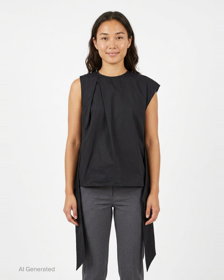 Sculptural Sleeveless Top | JW Anderson | Club21 - front