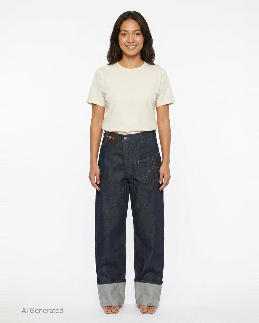 Twisted Workwear Jeans | JW Anderson | Club21 - front