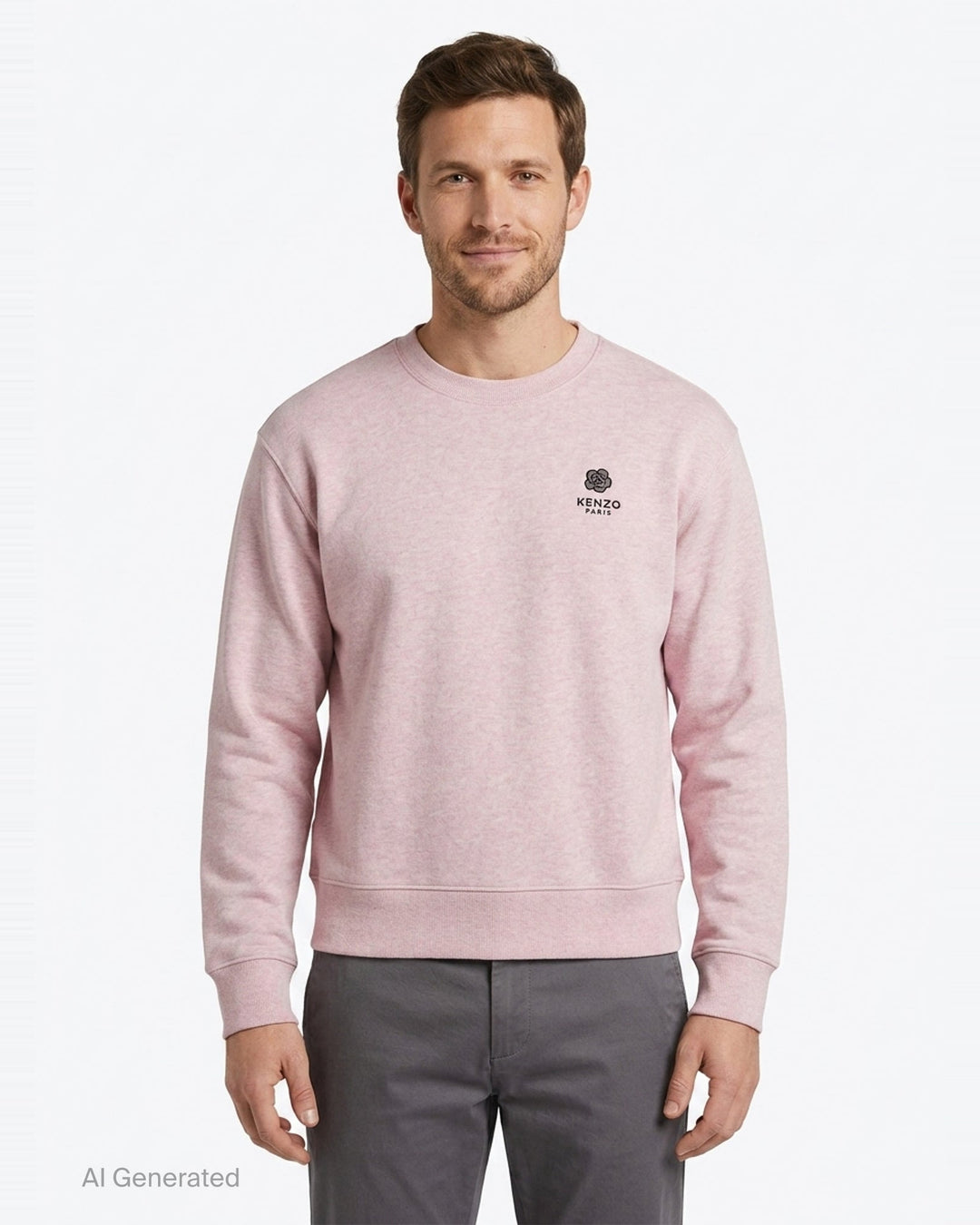 Boke Flower Embroidered Sweatshirt | Kenzo | Club21 - front