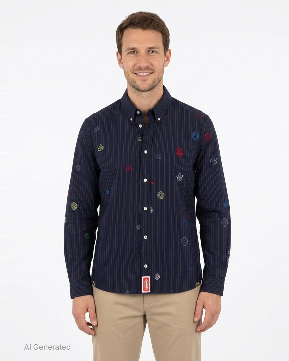 Futura Long Sleeve Casual Shirt | Kenzo | Club21 - front