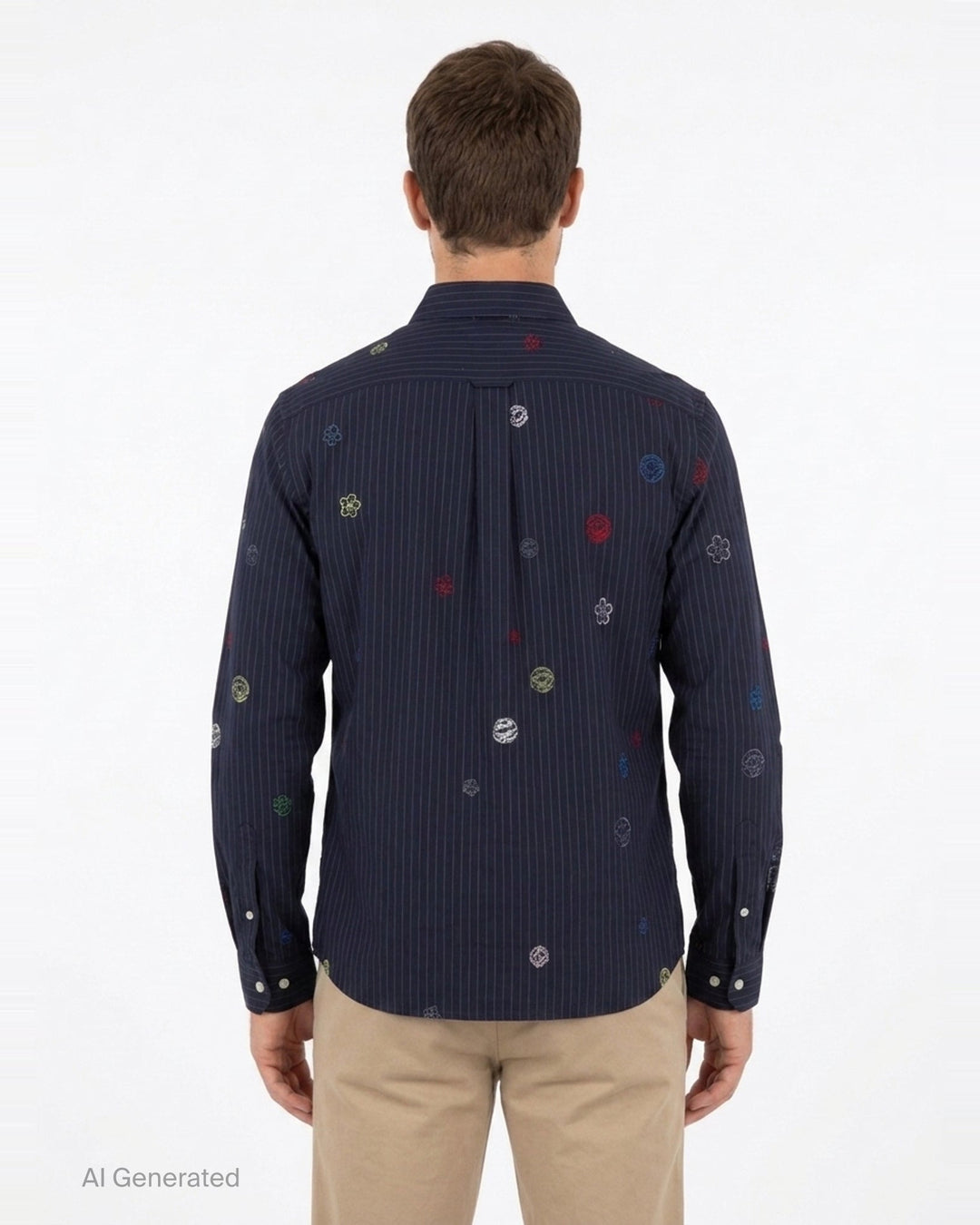 Futura Long Sleeve Casual Shirt | Kenzo | Club21 - back