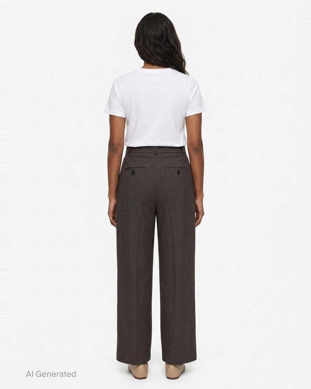 Myles Wool Tailored Pants | Lee Mathews | Club21 - back