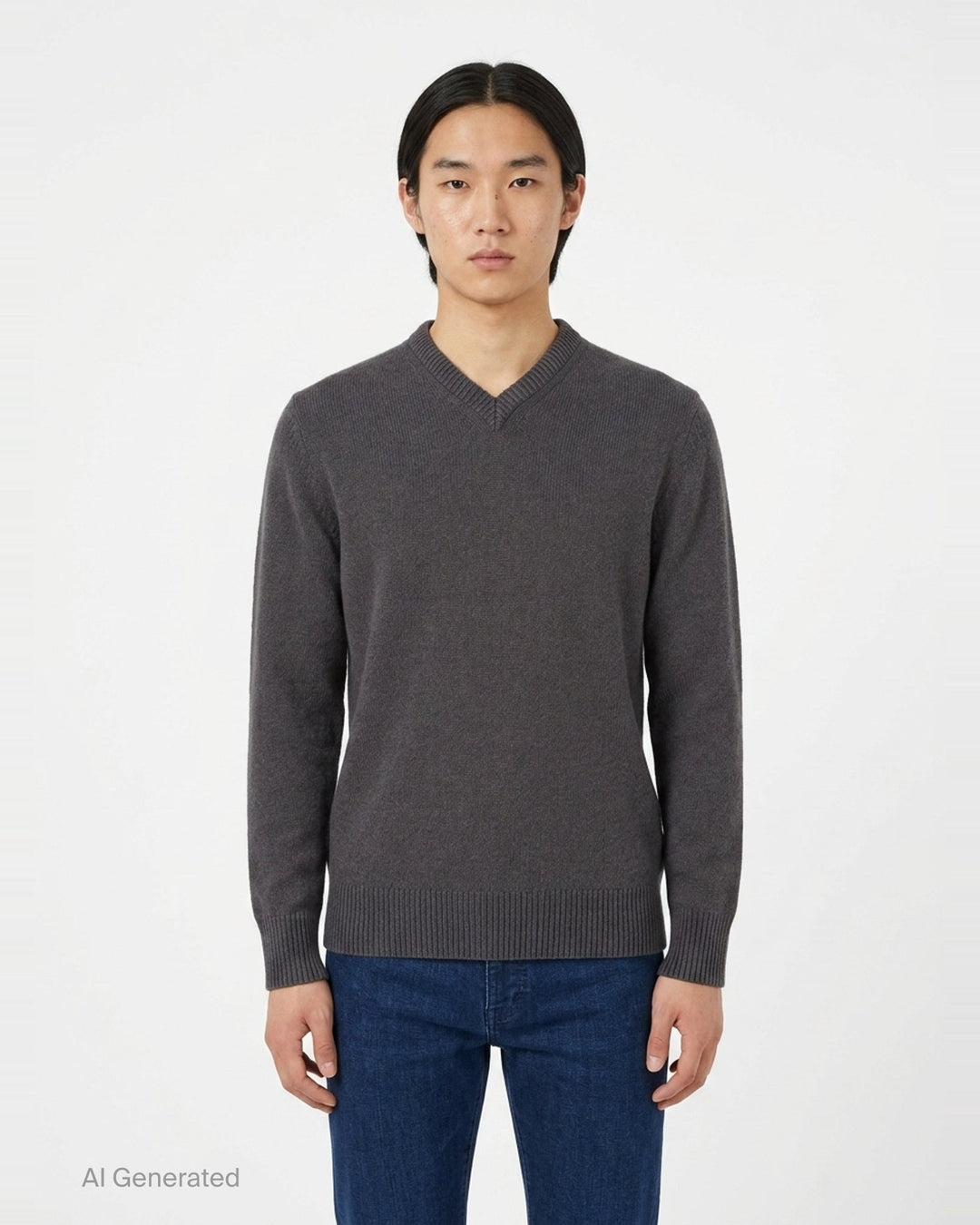 Cashmere V-Neck Sweater | Lemaire | Club21 - front