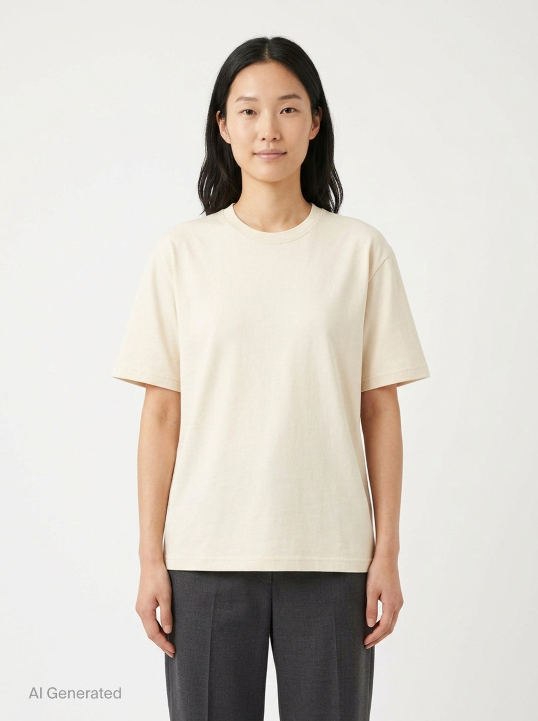 Rib Jersey T-Shirt | Lemaire | Club21 - front